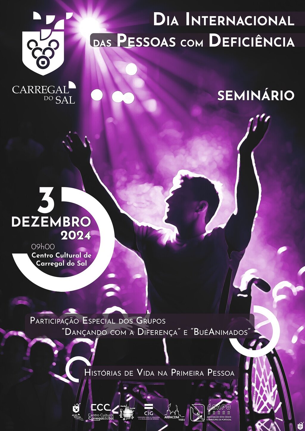 Seminário no “Dia Internacional das Pessoas com Deficiência”