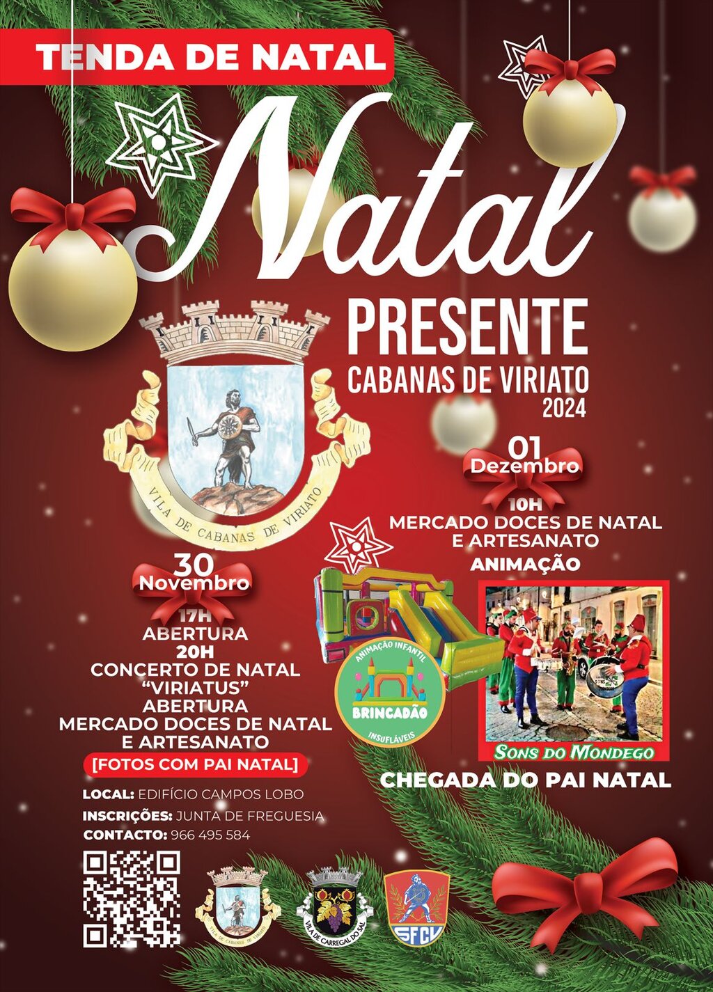 Natal Presente - Cabanas de Viriato