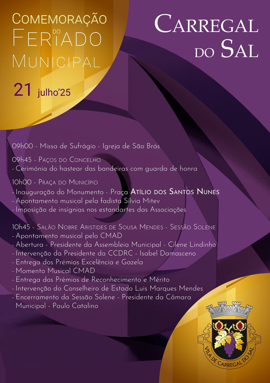 Comemoração do Feriado Municipal