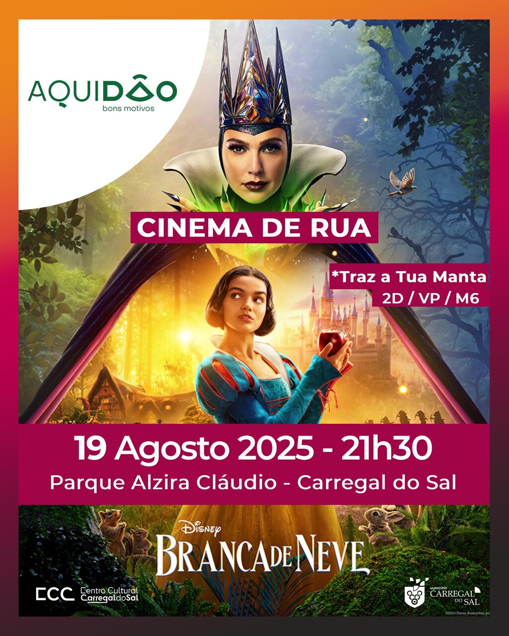 Cinema de rua | Branca de Neve