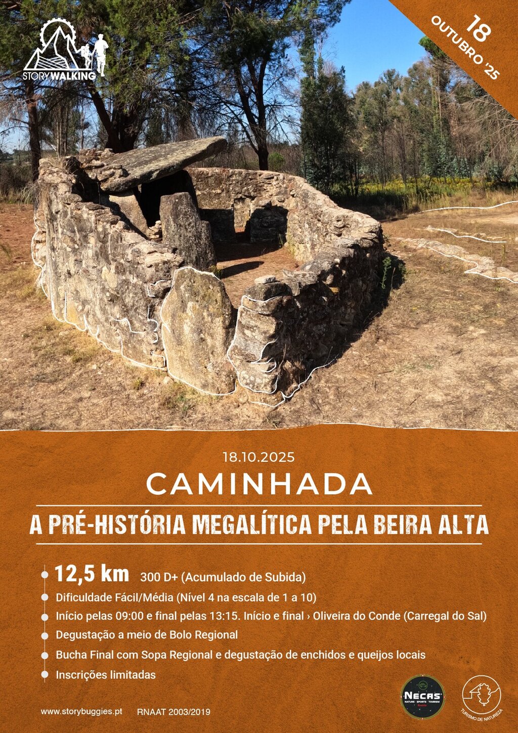 Caminhada | A Pré-História Megalítica pela Beira Alta