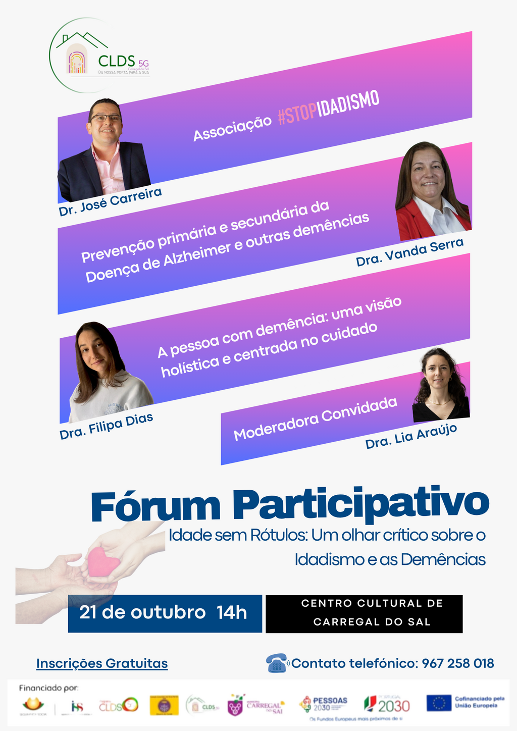 Fórum Participativo sobre Envelhecimento Positivo